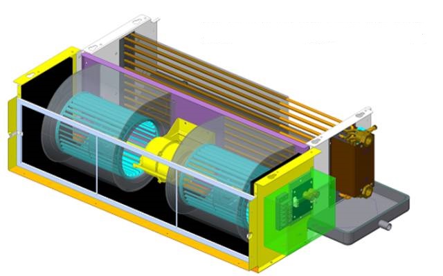 风柜、油烟净化器安装示意图